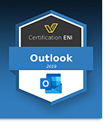 Coupon Certification Bureautique (avec e-surveillance) - Outlook 2019